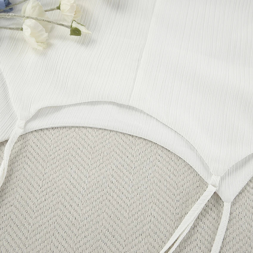 Women's Elegant Pleated Long Nightdress