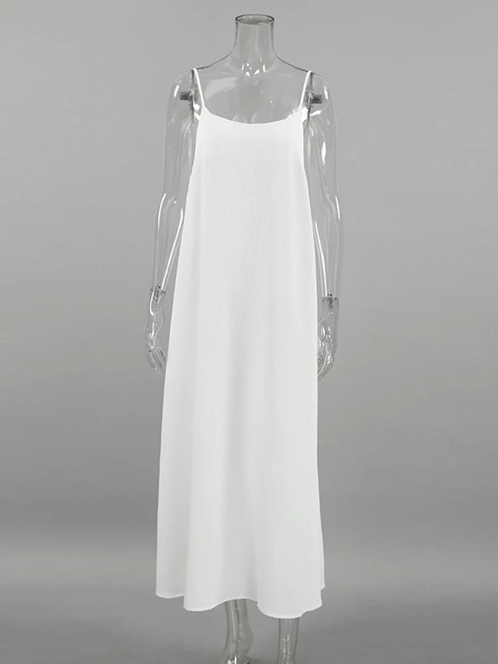 Women's Elegant Pleated Long Nightdress