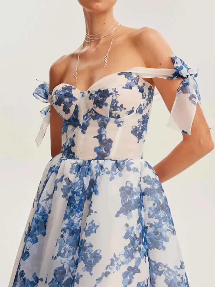 Women's Backless Spaghetti Strap Maxi Dress