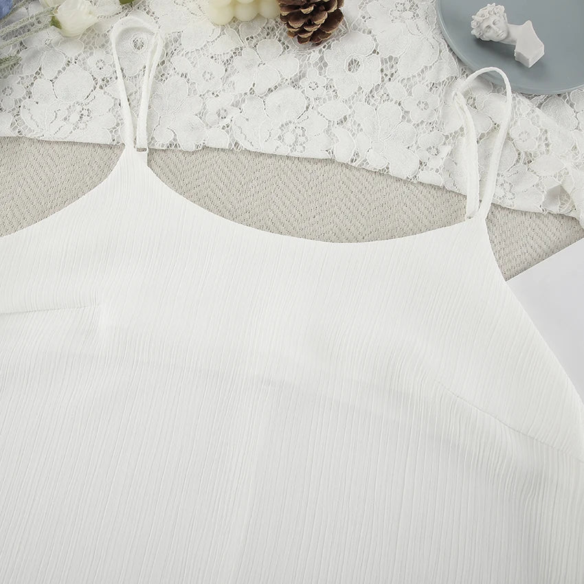 Women's Elegant Pleated Long Nightdress