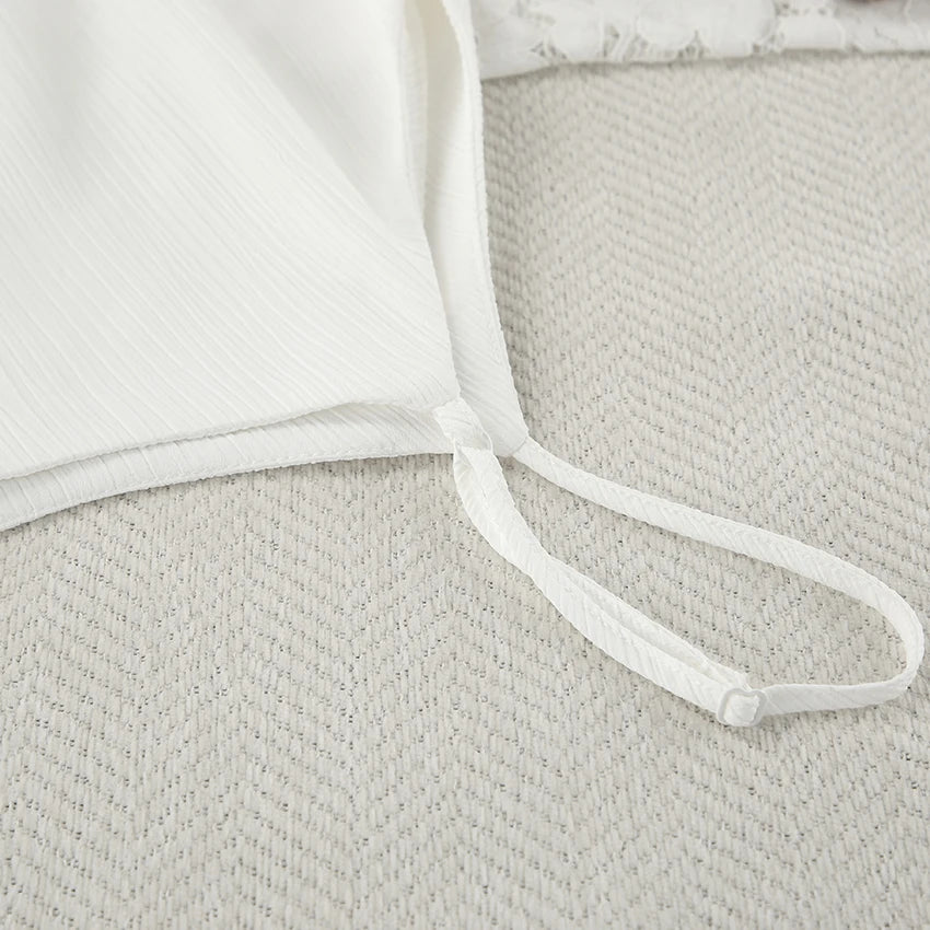 Women's Elegant Pleated Long Nightdress