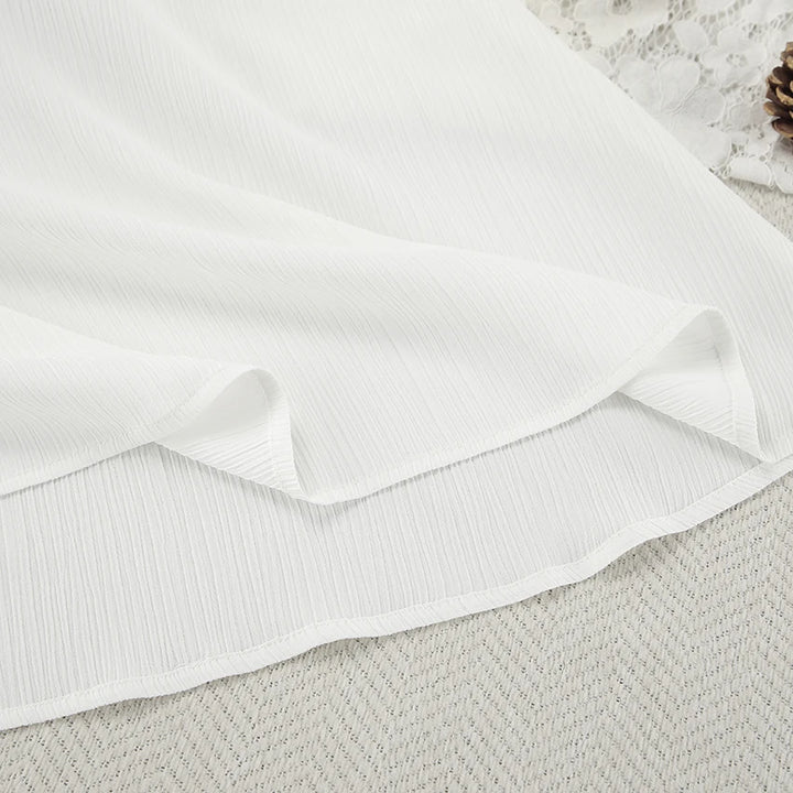 Women's Elegant Pleated Long Nightdress